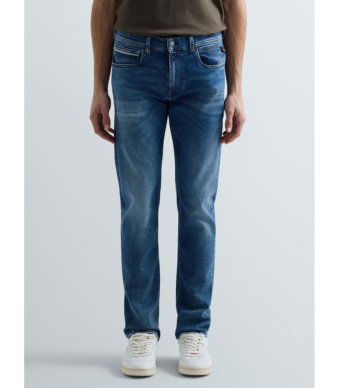 スリムストレートフィットGROVER Hyperflex Matrix ストレッチデニム